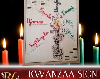Kwanzaa Sign Digital File