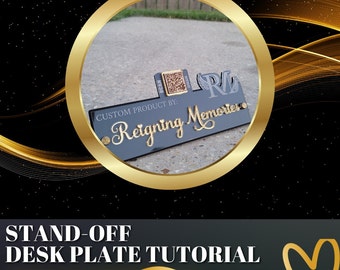 Desk Plate Tutorial-Reigning Memories