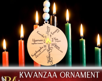 Kwanzaa Ornament- Reigning Memories- Digital File
