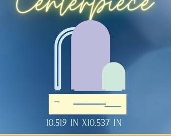 Neon Flex Bar Centerpiece Digital File- Custom- DIY- LED- Weddings- Birthdays- Events