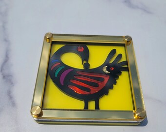 Sankofa Bird Coaster- Digital File Only- Kwanzaa