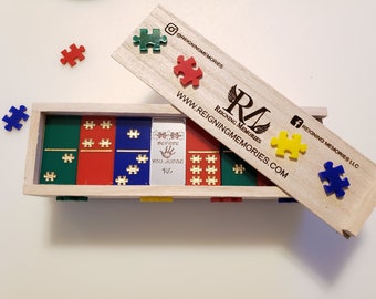 Autism Domino Set- Digital File Only- Glowforge Ready