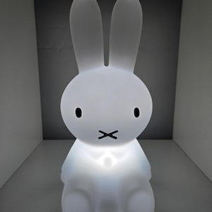 Miffy Rechargeable Lamp LED Colour change children's nightlight