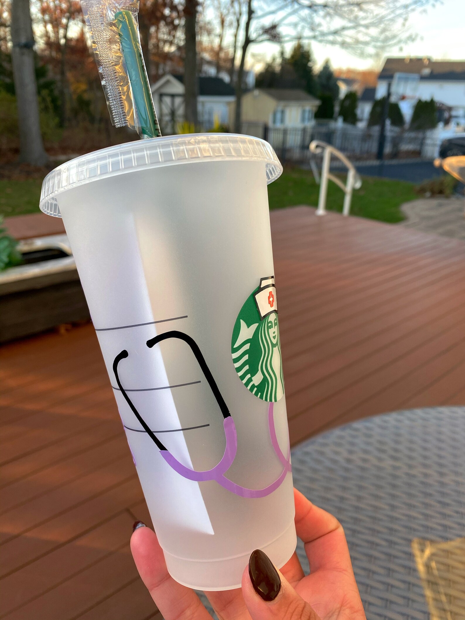 Nurse Starbucks Cold Cup Nurse Gift Starbucks Nursing Cup Gift for