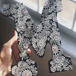 Customized Henna Letter