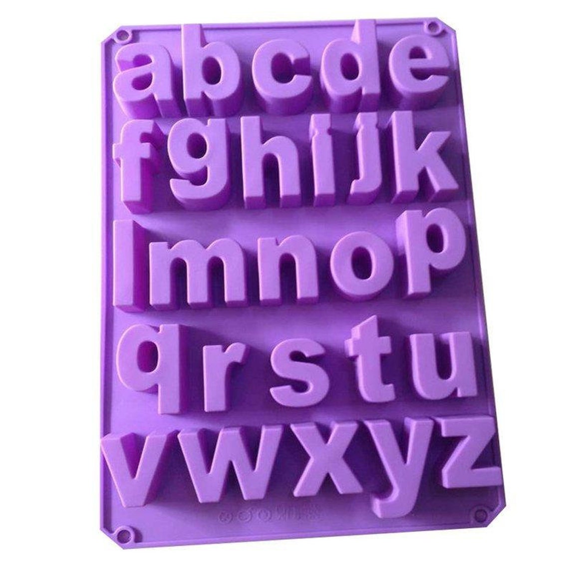 26Lowercase Letters Cake Mold Soap Mold Cookies Molds Etsy