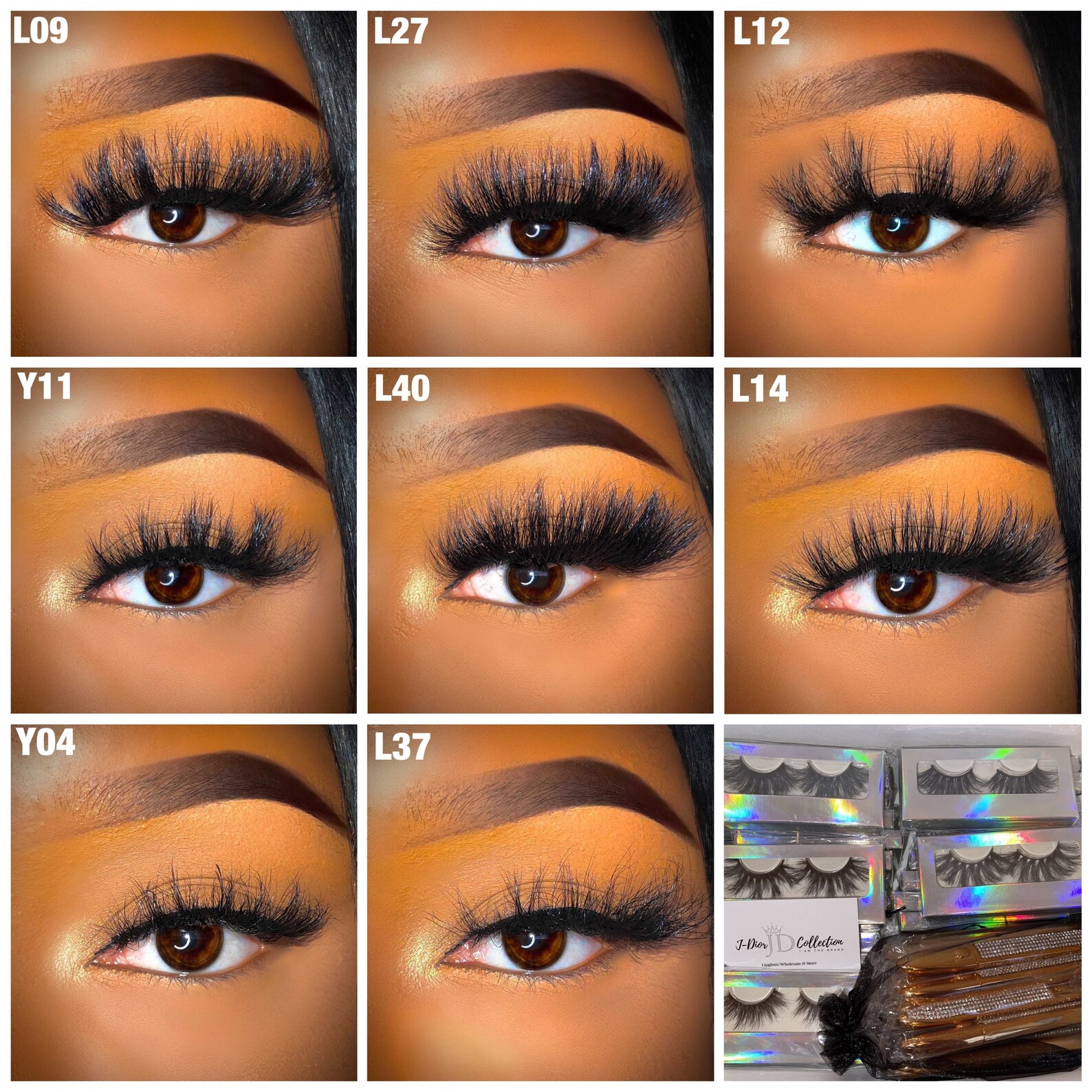 Wholesale 15mm25mm eyelashes real mink set of 10 MYSTERY Etsy