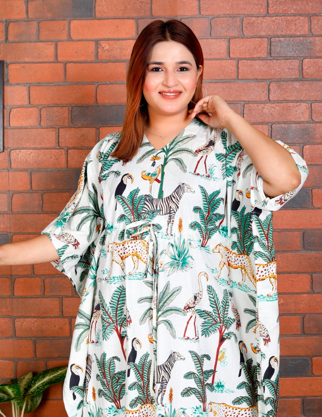 Zephara Kaftan Dress