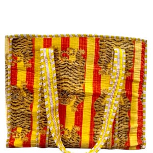 Beautiful Indian Style Tibetan Print Velvet Tote bag Gift For Her Quilted Cotton Velvet Bag Women&#39;s Shopping Carry Tote Bag Christmas Gift