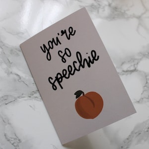 carte tu es tellement discours - jeu de mots orthophonie, carte SLT, cadeau d'orthophoniste, idée cadeau SLP
