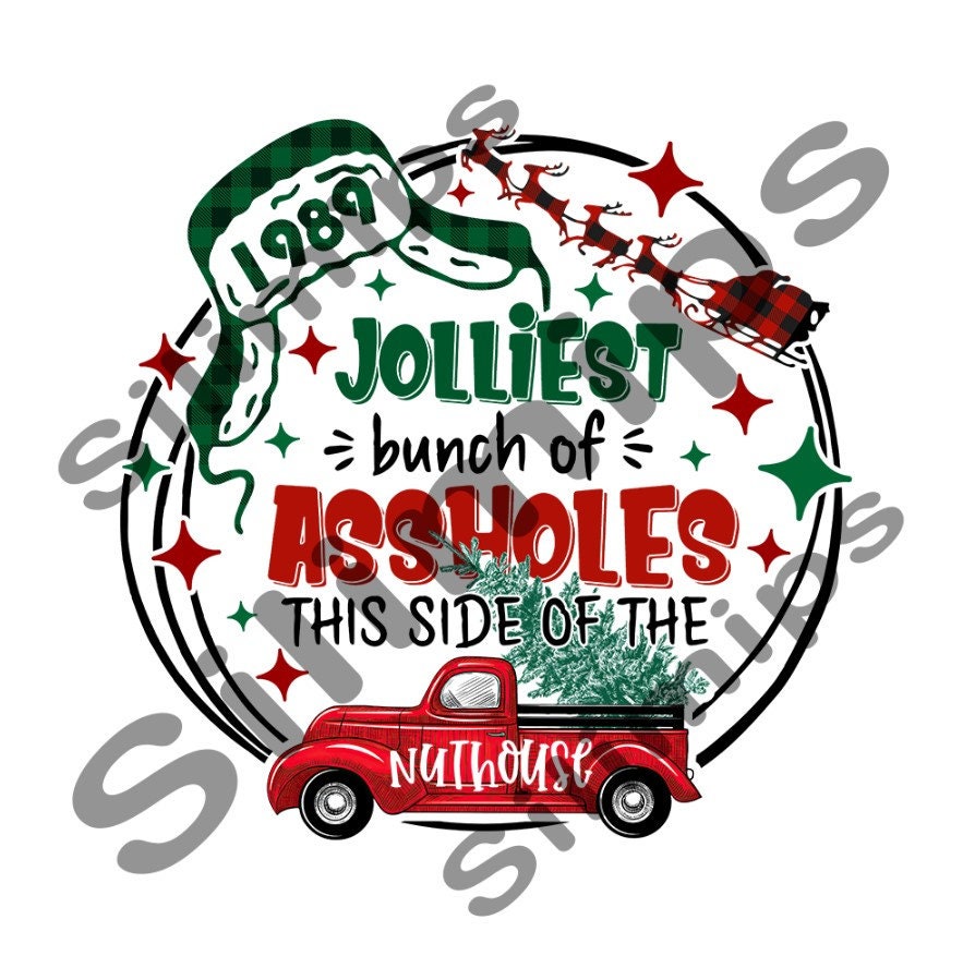 Jolliest Bunch This Side Of The Nuthouse Png,Christmas Png,Lampoon…
