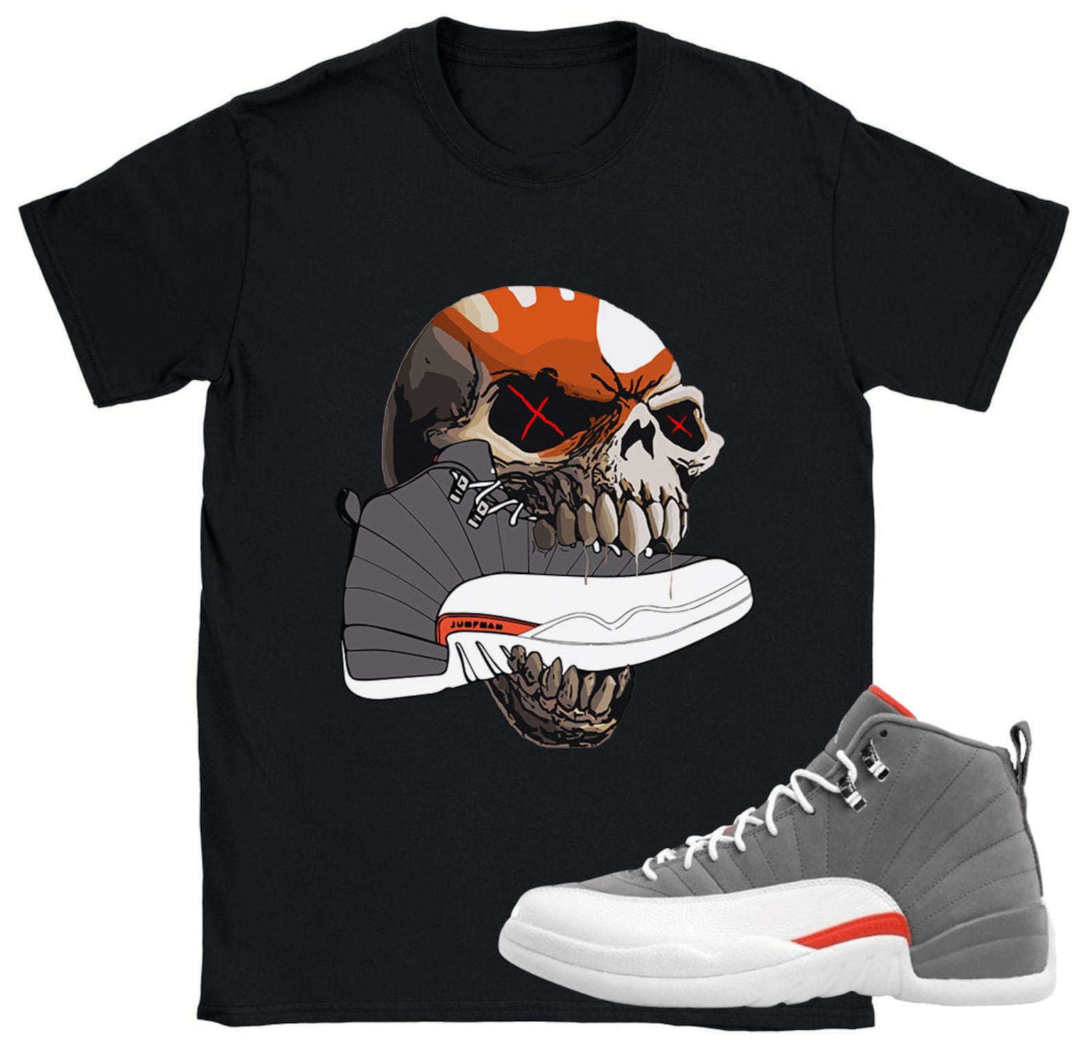 michael jordan skeleton shirt