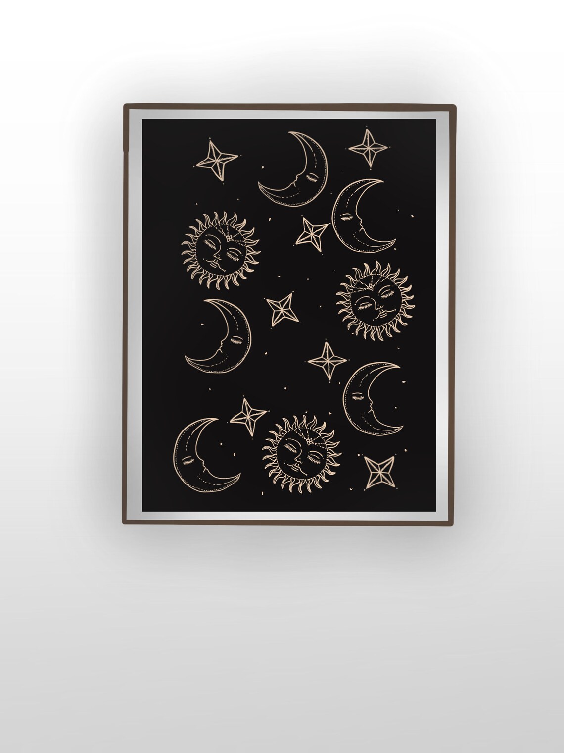 Celestial Astronomy Wall Art Print Digital File Etsy