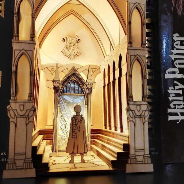 Magic Book Nook Diorama  - DIY KIT