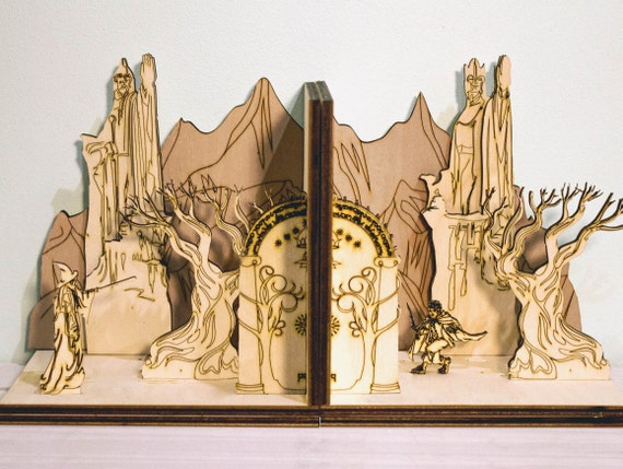 Featured image of post Lord Of The Rings Bookends / Heavenlykraft decorative bookends for shelves decorative metal bookend, non skid book end, book stopper for home/office decor/shelves, 5.9 x 3.9 x 3.14 inch per piece (with quote on product).