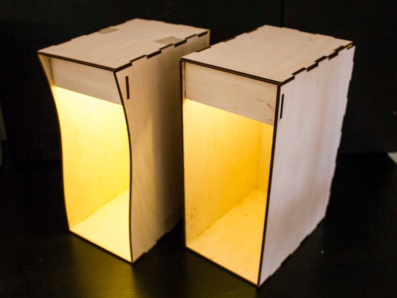 DIY Book Nook Shelf Insert with LED light Kit Etsy