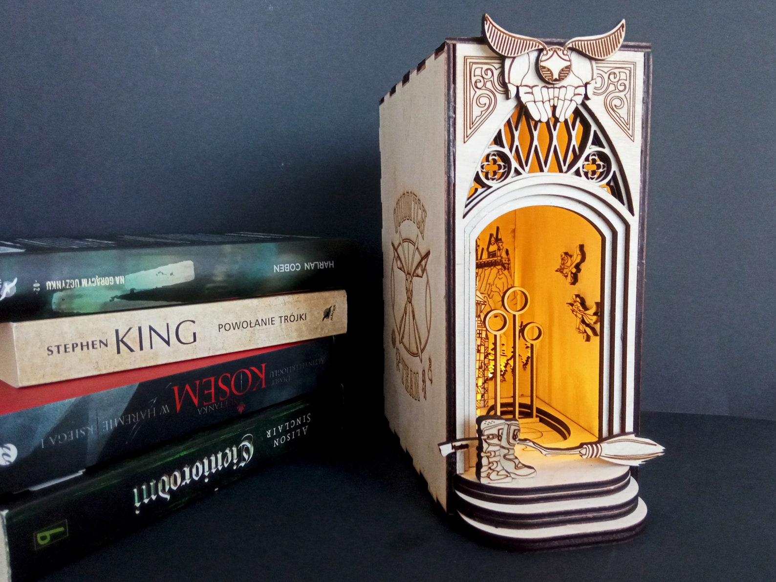 HP Book Nook Shelf Insert Etsy