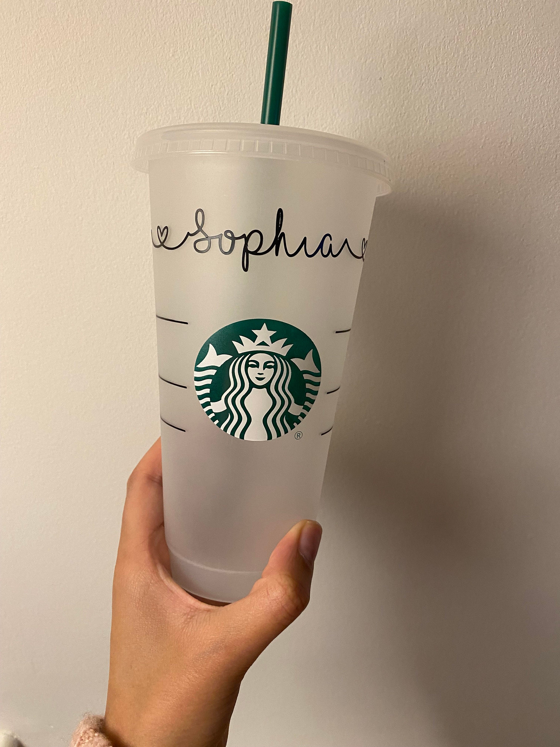 Starbucks Cold Cup Personalised Cup Iced Coffee Cup Cold Drink Cup