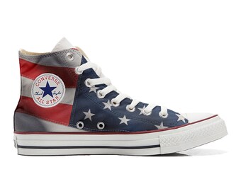 converses drapeau américain