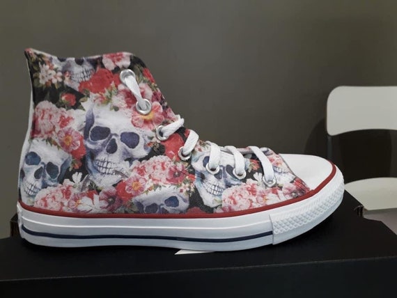 converse all star skull