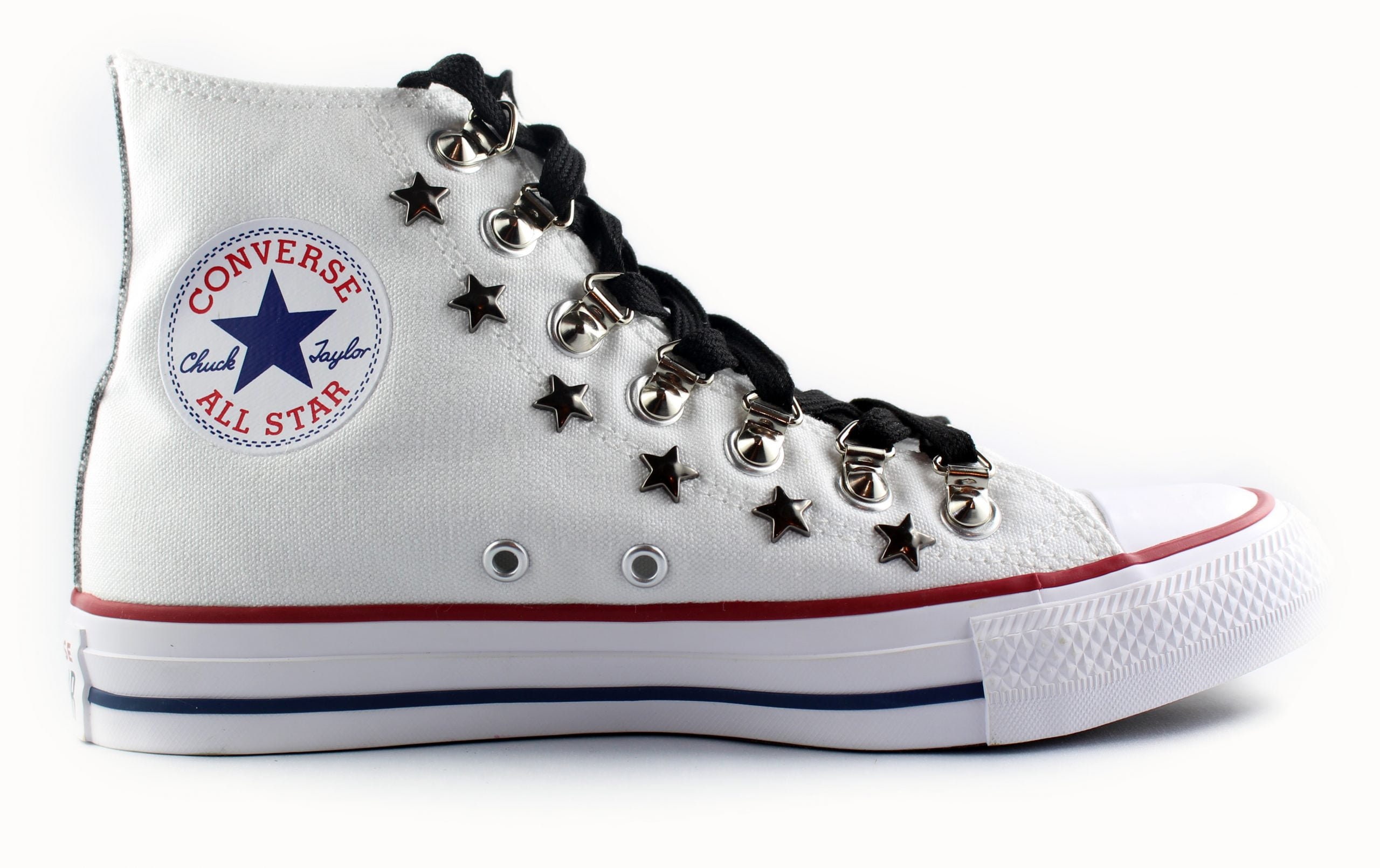 Sneakers Converse All Star Hi Classic Custom Stars | Etsy