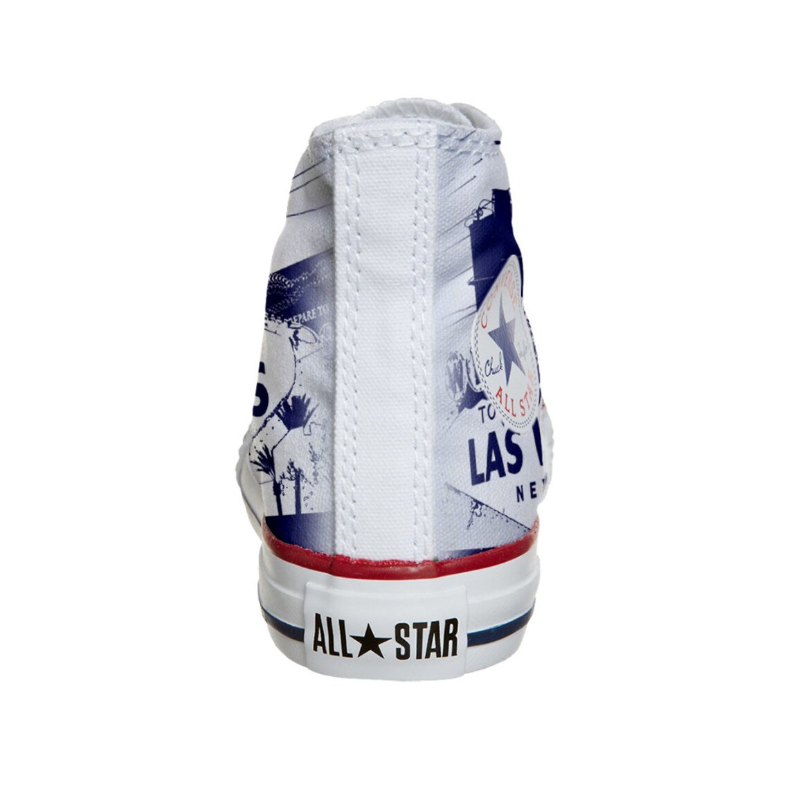 Sneakers Converse All Star Hi Custom Las Vegas Nevada Etsy