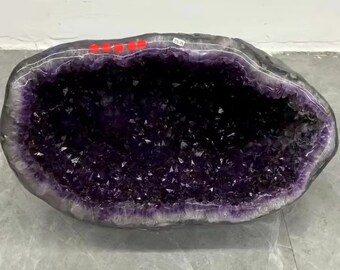 78.65LB Natural amethyst geode cluster quartz crystal geode cluster quartz crystal specimen