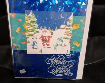 Biglietto di auguri natalizio pop-up con busta e card (12.22.30) - Art From Italy