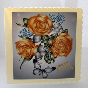 Carte de luxe faite à la main, belle carte, carte de fête des mères, carte pour mère, bonne fête des mères, carte pour maman, carte pour nan, carte pour maman