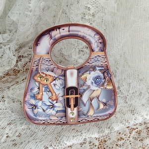 Carte de sac à main unique, carte pour diverses occasions, carte d'anniversaire, carte de fête des mères, petite carte, taille 5 5 x 6 pouces, carte inhabituelle,