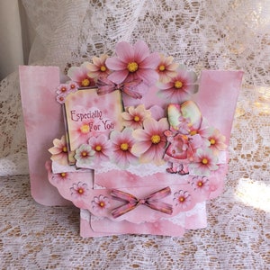 Cartão em formato, cartão de aniversário especial, cartão de aniversário infantil, cartão bonito, cartão de aniversário, especialmente para você, cartão feminino, cartão requintado