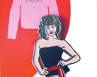 Sandy z musicalu Grease Szpilka emaliowana