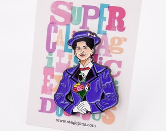 Mary Poppins Emaille Pin Anstecker: Broadway Musical Sammlerstück