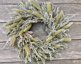 Olive Greenery Wreath, All Real Flowers, Culinary Herbal Wreath, 4 sizes available