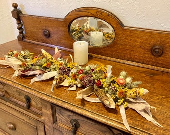 Corn Garland, Table Centerpiece,  Fall Decoration, Thanksgiving Decor, Two Sizes