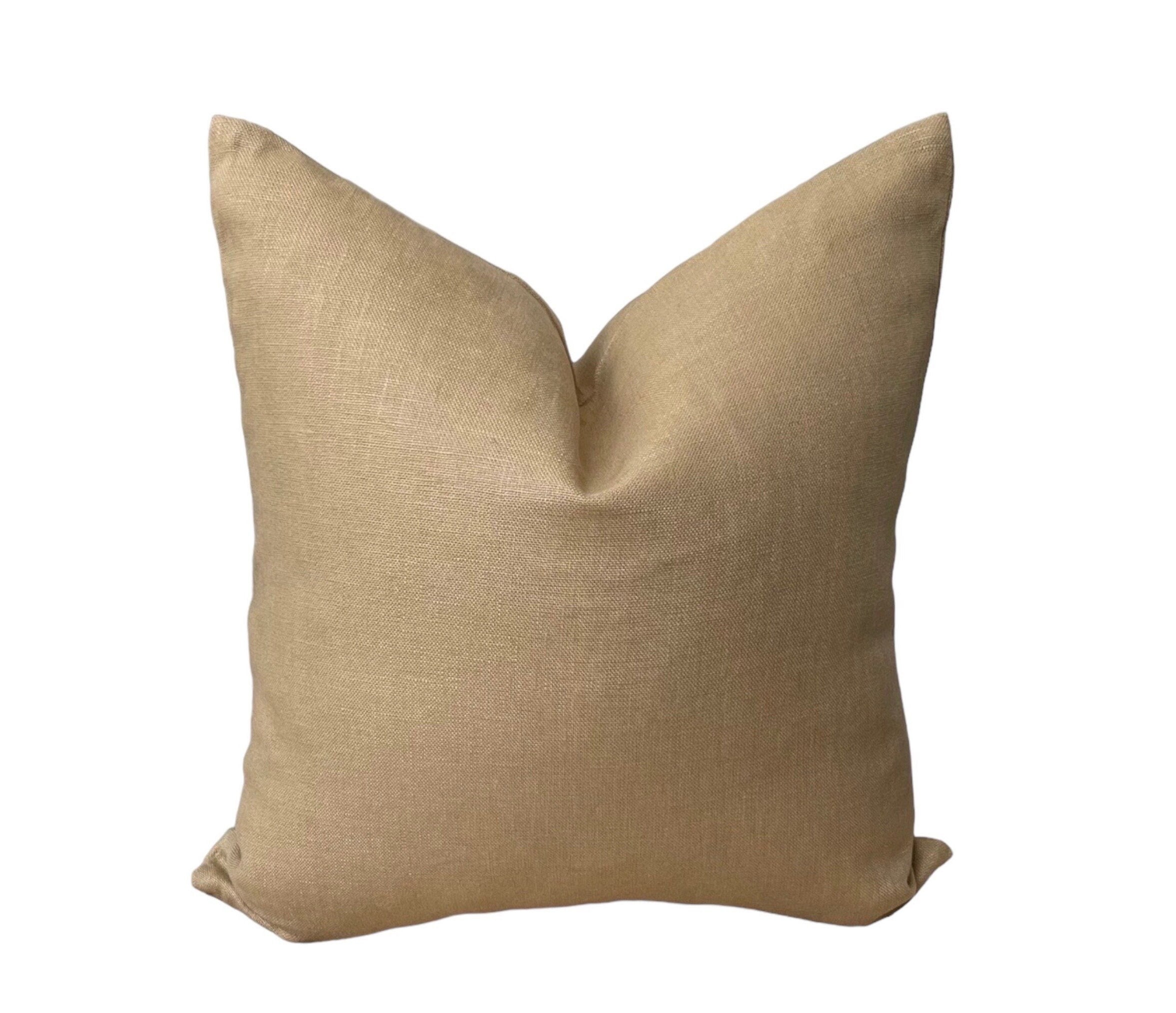 Euro top linen shams