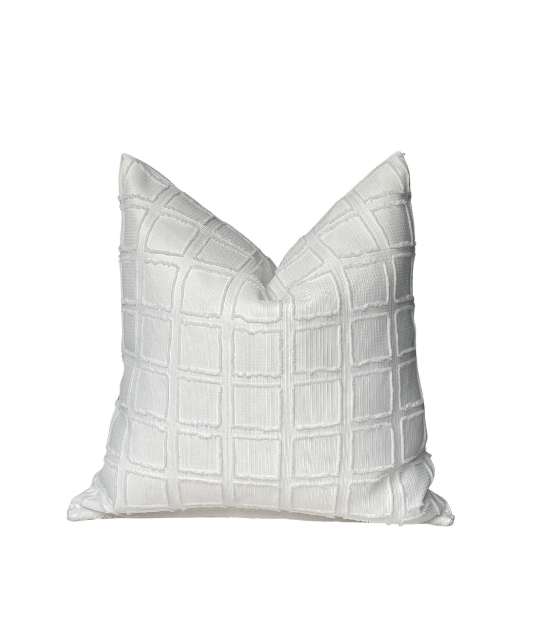 White Cushion Cover handmade in UK Scatter Cushion Etsy