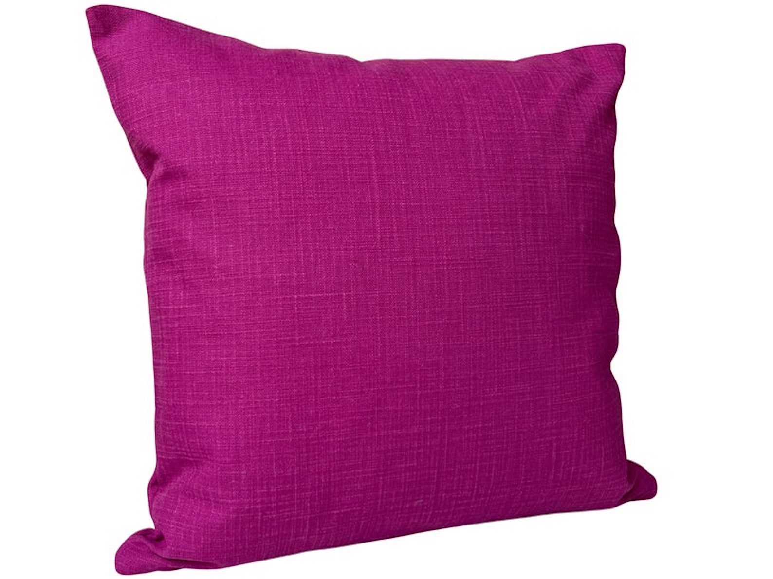 Fuchsia Pink Cotton cushion cover handmade in UK Luxury Etsy