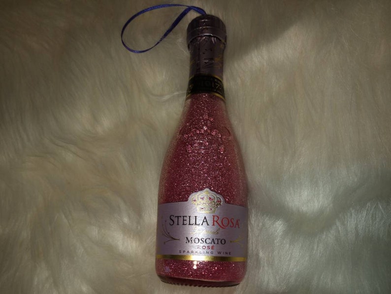 Stella Rosa Mini Wine Bottle Christmas Tree Ornament Etsy