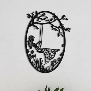 Kawai Metal Wall Art - Persistent Easter Decorations; Holiday Home Decor; Small Easter Egg Wreath, Outdoor Easter Basket; Personalized Gift