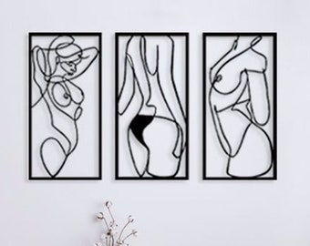 Naked Wall Art | Etsy