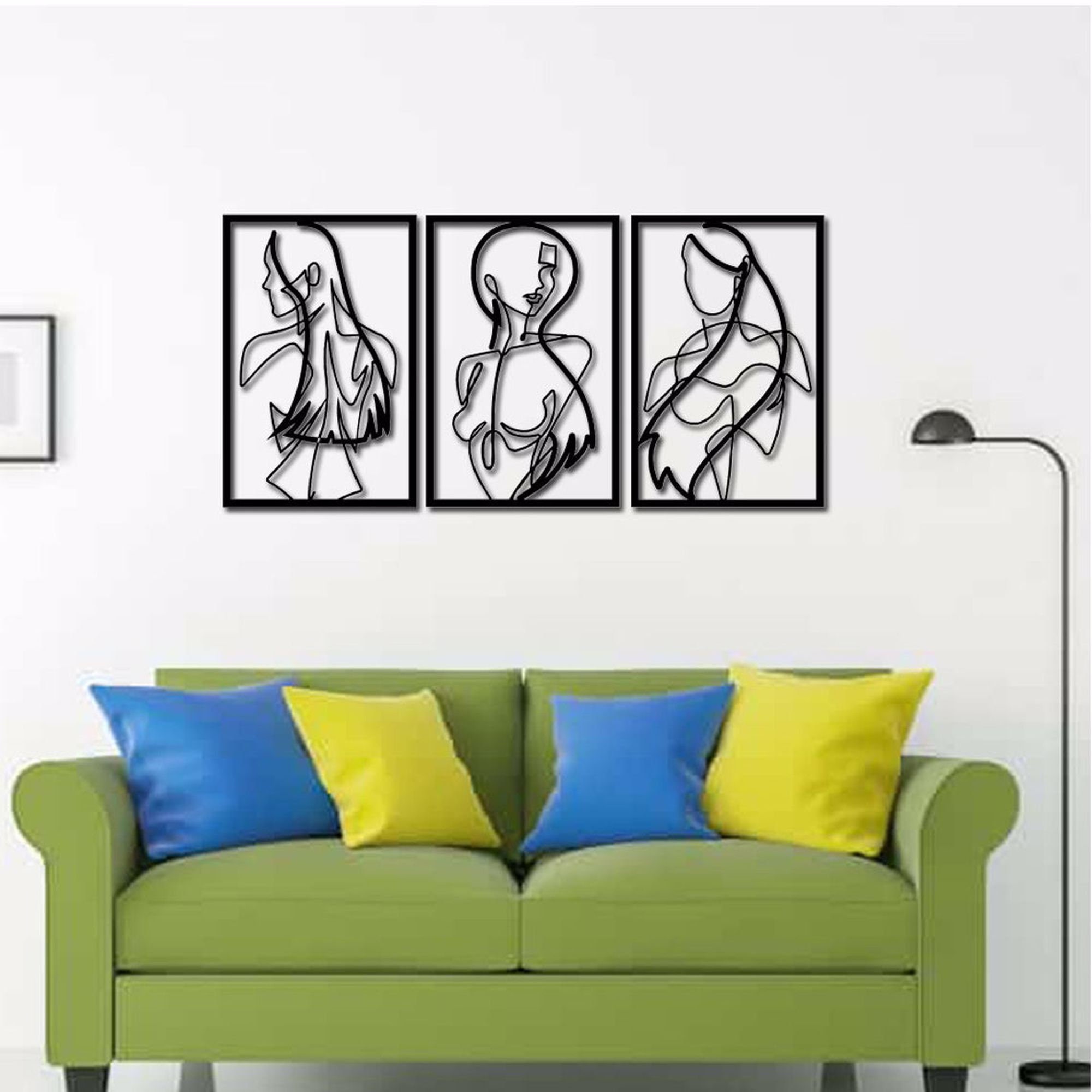 Metal Wall Art Woman Wall Decor Unique Wall Art Metal Wall Etsy