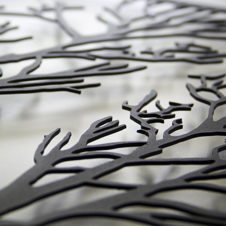 Fascinating Forest View in Nature Metal Wall Art Wall Etsy