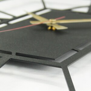 Roman Large Wall Clock / Rectangle Farmhouse Wall Clock / Rustic Wall ...