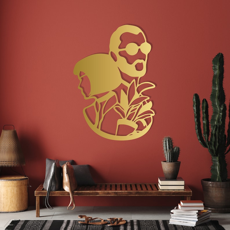 Leon Metal Wall Art, the Professional Cult Movie Decor, Mathilda With