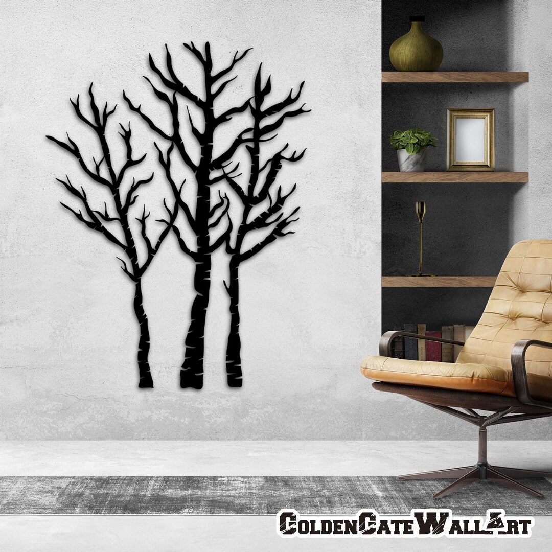 Metal Tree of Life Wall Art: Nature Inspired Decor, Garden Sign - Etsy