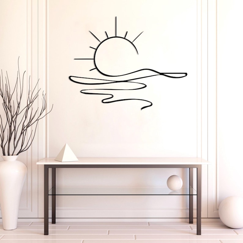 ☀️ Bring warmth and coastal charm to your space with our handcrafted Sunshine Metal Sign!

Looking to brighten up your garden, patio, or home with a unique touch of nature? This Sun Metal Wall Art adds the perfect blend of sunshine and sea sparkle to any space. Whether you’re decorating your beach house, upgrading your outdoor décor, or searching for a thoughtful sun-themed gift, this piece is sure to impress.