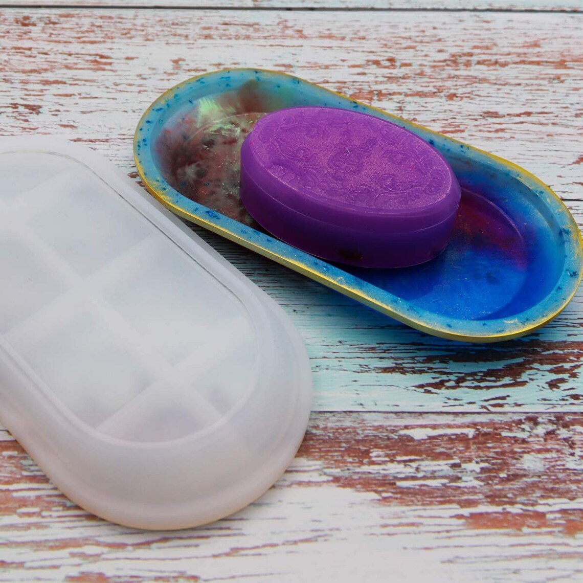 Soap Dish Mold Resin Jewelry Dish Display Silicone Ring Etsy