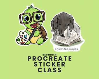 Procreate Sticker Course • Procreate Tutorial