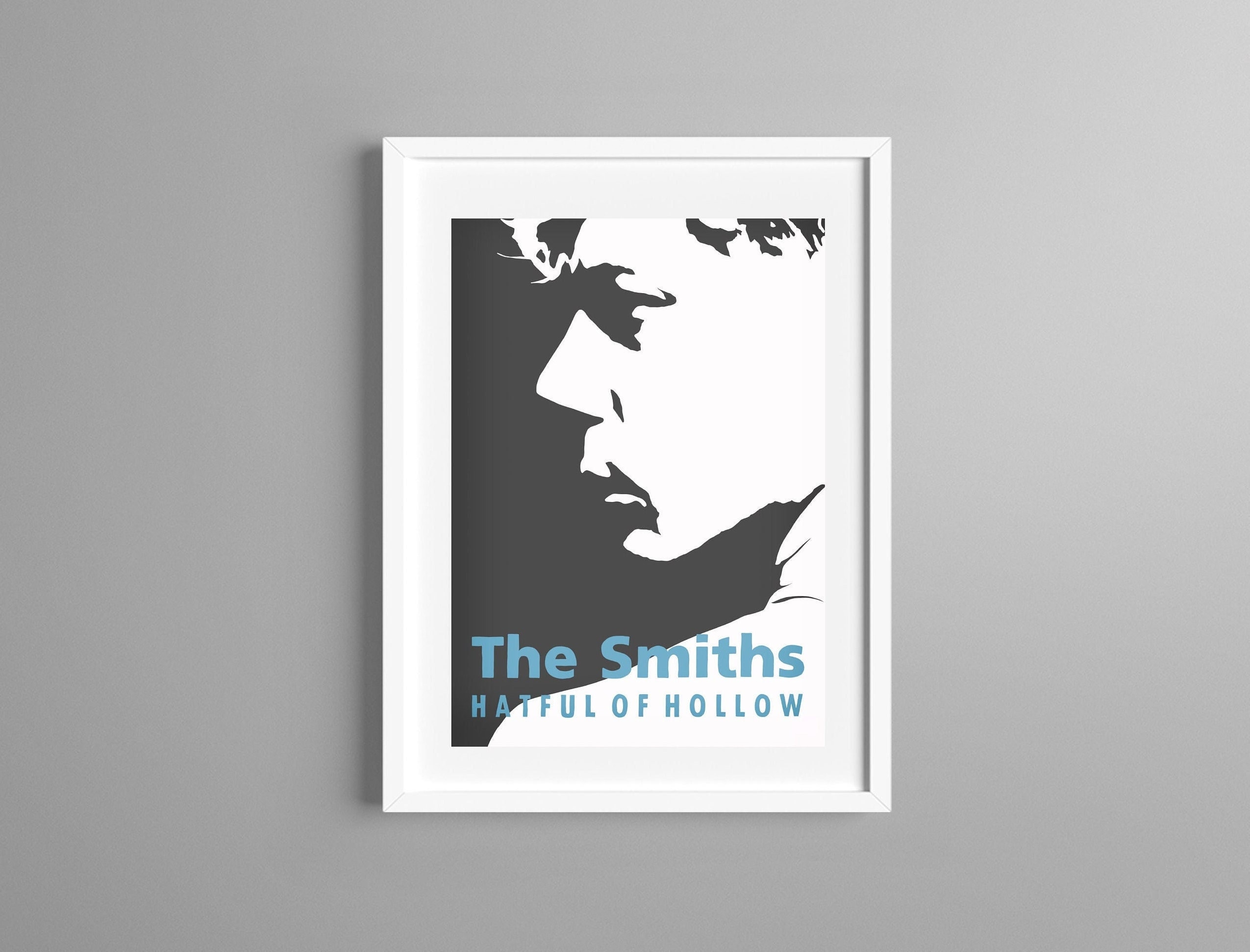 The Smiths 'hatful of Hollow' Album Cover Art Print - Etsy